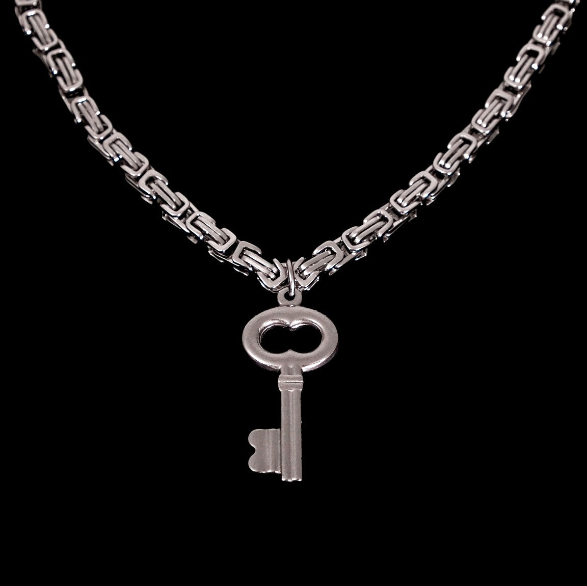 Open Doors Necklace, Lock & Key