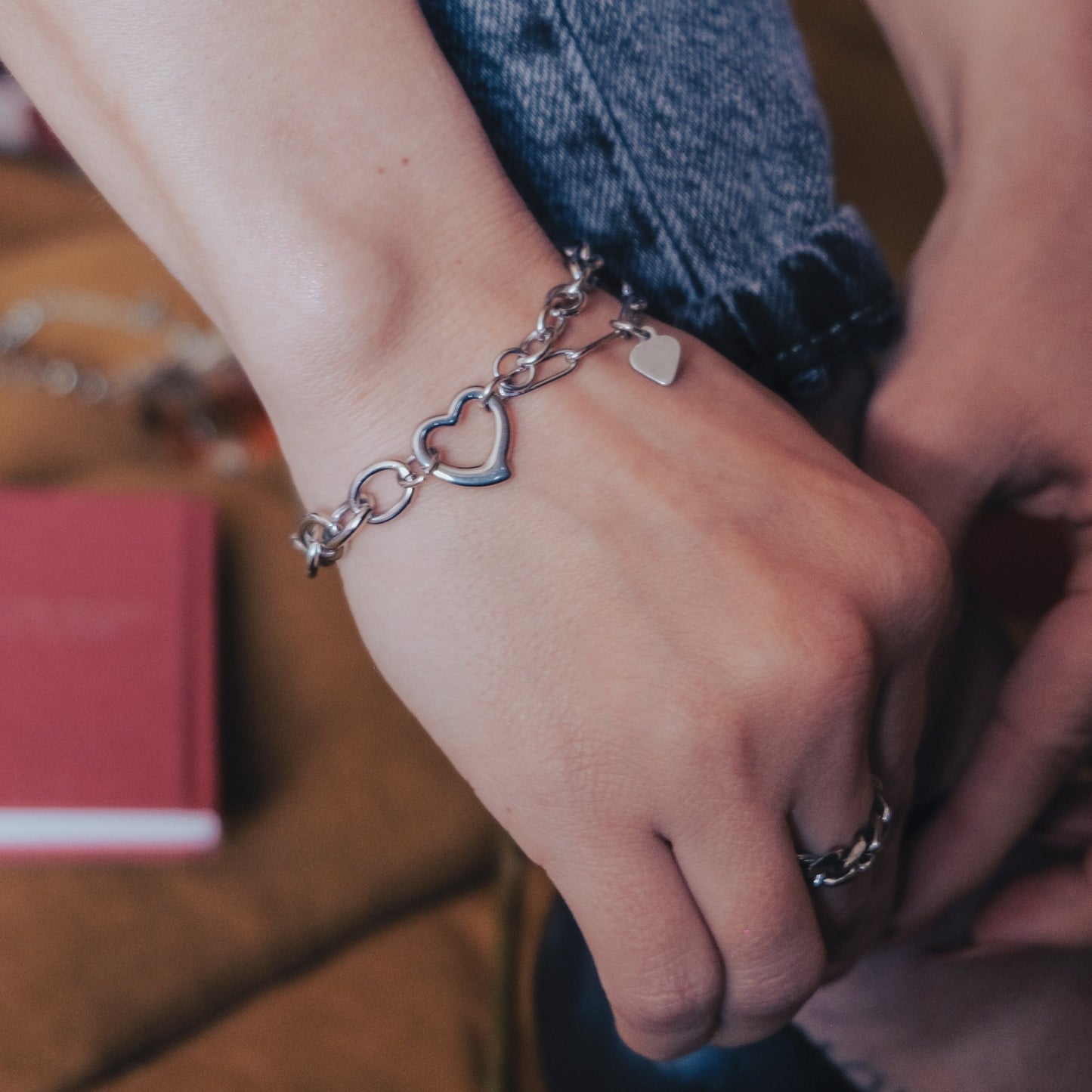 Layers of Heart Bracelet