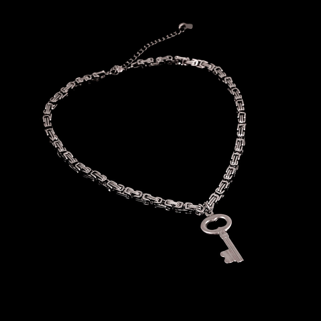 Unlock Key Necklace