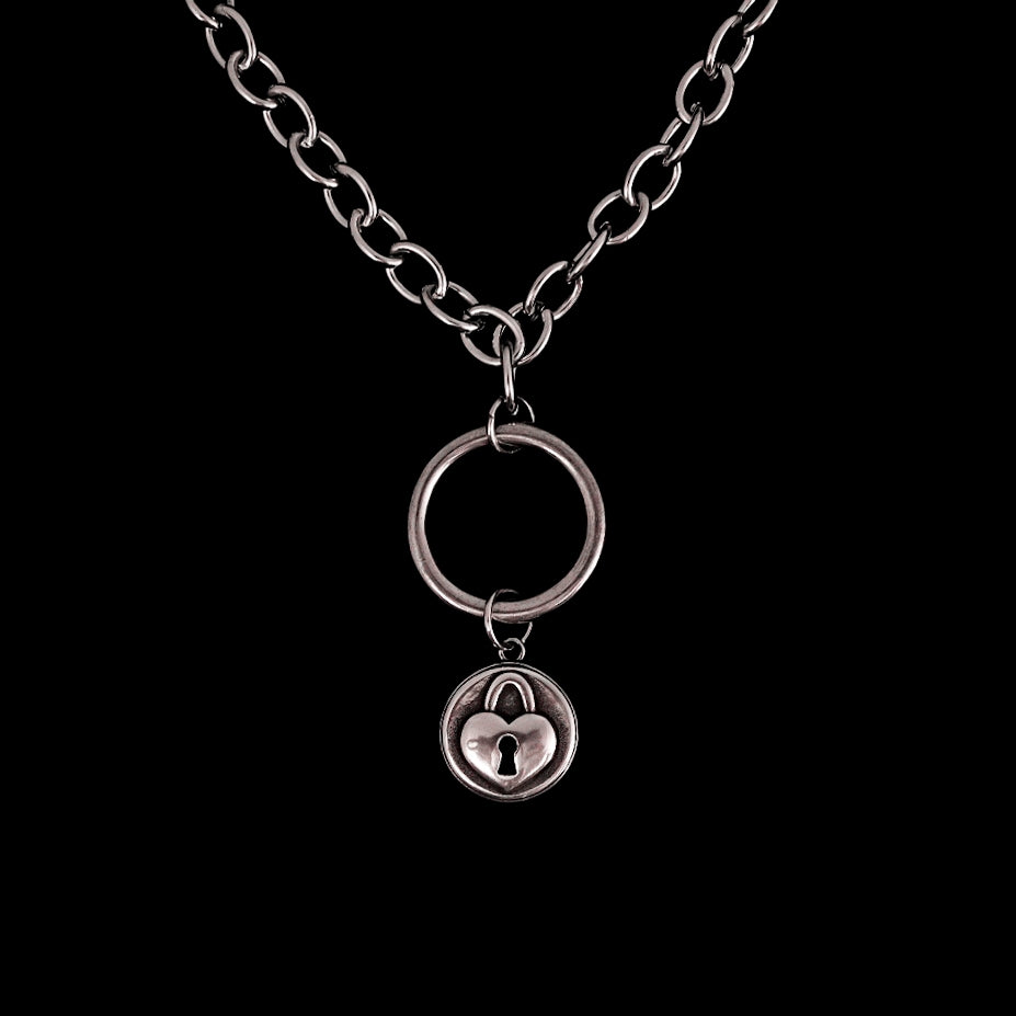 Lock Heart Necklace
