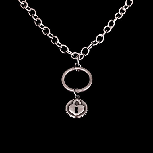 Lock Heart Necklace