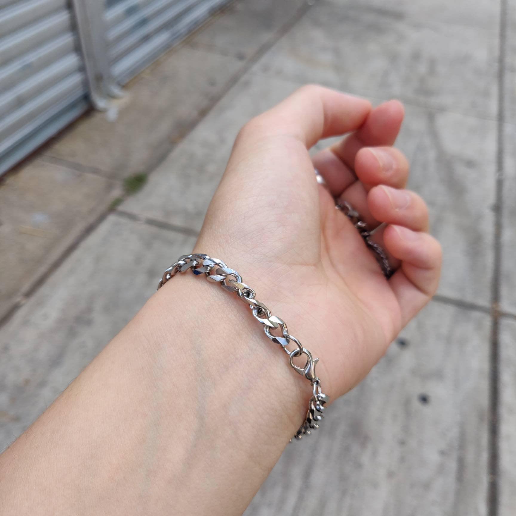 Chrome hearts discount chain link bracelet